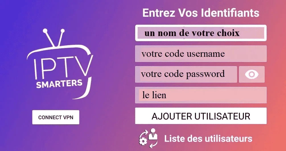 IPTV SANS BOÎTIER 1xTÉLÉVISEURS - 3x Téléphones - 3x Tablettes - 3x Ordinateurs